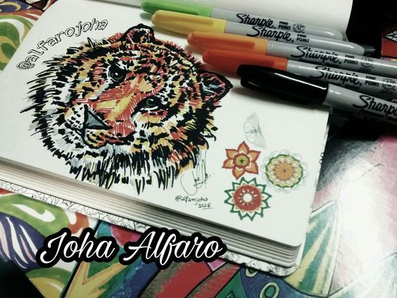 Time Lapse Speed Paint with Sharpie