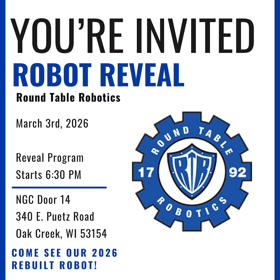 Bye-Bye Build Season, hello competitions!