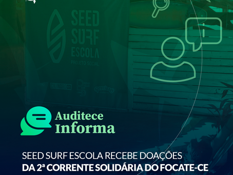 SEED Surf Escola recebe doações da 2ª Corrente Solidária do FOCATE-CE