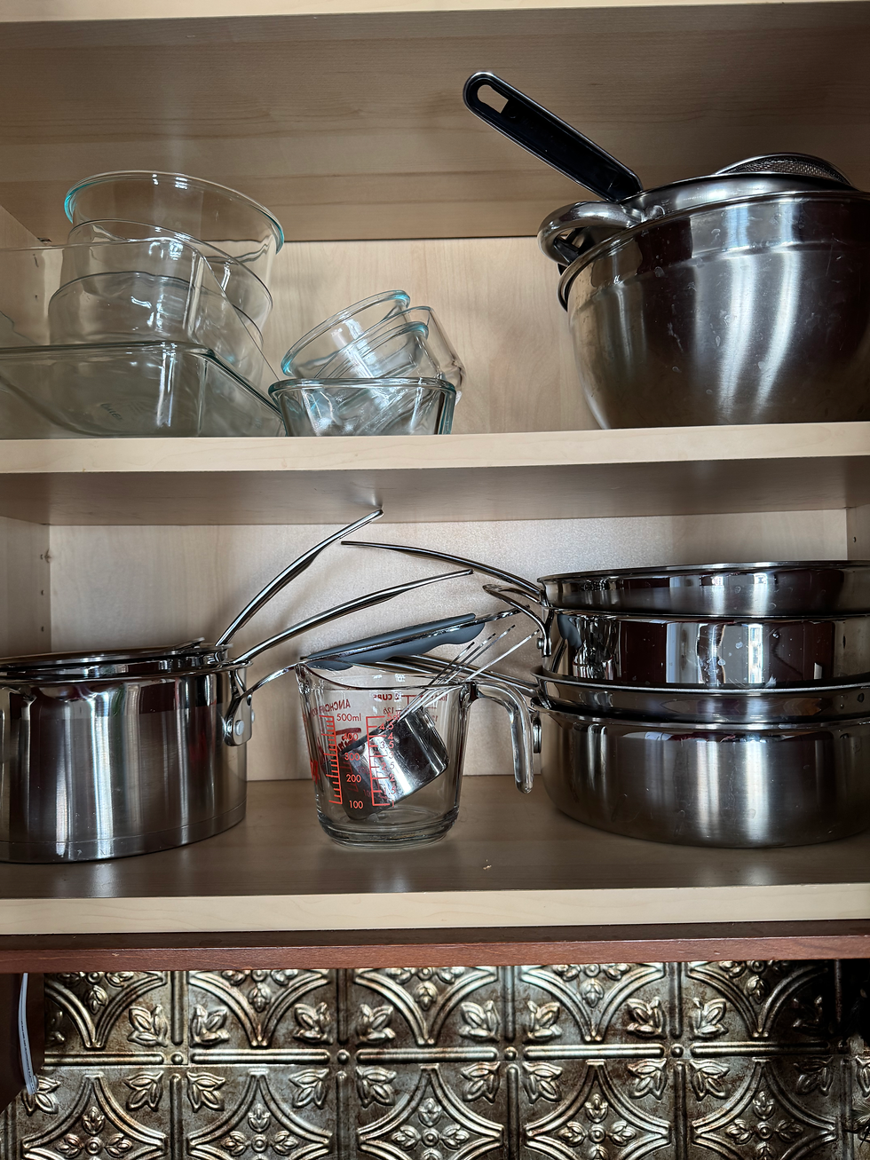 Glass Only Tupperware - Stainless Steel or Cast Iron Cooking Pans If you could choose anything to invest in right away, I would say buy yourself a stainless steel pan and throw out your teflon. Stainless steel is chemically stable. It doesn’t leach harsh chemicals into your food. When teflon is heated to 500 degrees, it starts to off-gas toxic chemicals into the air, and into your food. Plastic Tupperware has similar properties. Most plastic can leach toxic and endocrine disrupting chemicals when heated or scratched. Endocrine disruptors are linked to things like thyroid dysfunction, fertility issues, and gut imbalance. Switching to glass eliminates the chance of harsh chemicals being leached into your food.