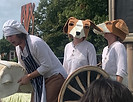 The Butcher and Fox Hounds in The Tale of Jemima Puddleduck