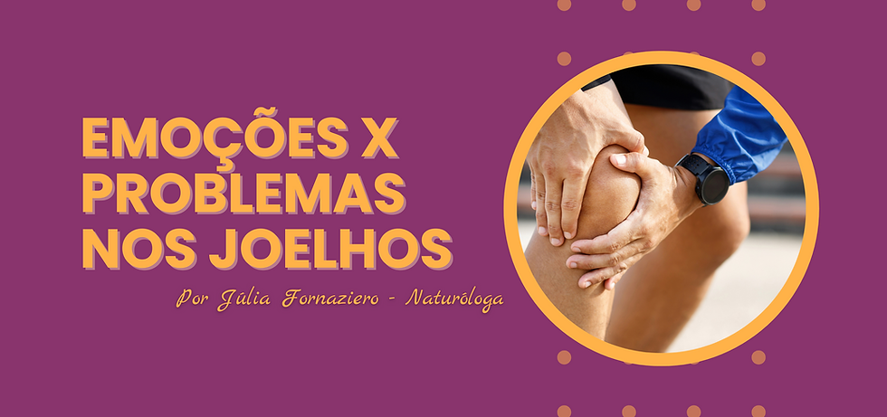 Emoções X Problemas nos Joelhos