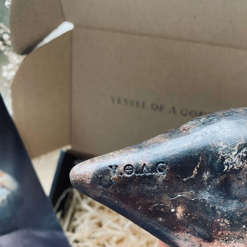 Thumbnail: Earth Mother Hanging Statuette 'Domnu' Celtic Goddess