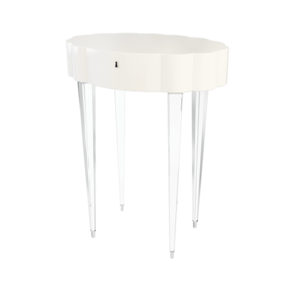 CADENCE ACRYLIC SIDE TABLE