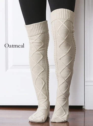 fold over boot socks