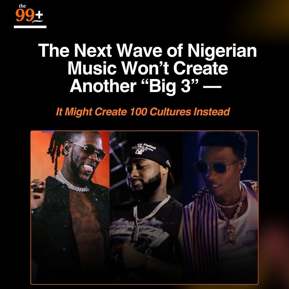 Why Nigeria’s Next Music Wave Is Built Around Communities, Not Superstars