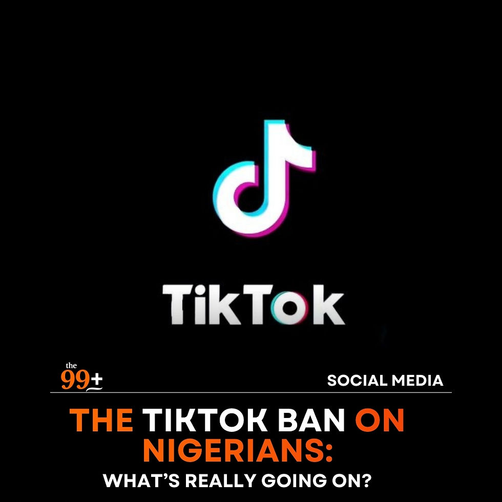 TikTok LIVE ban in Nigeria