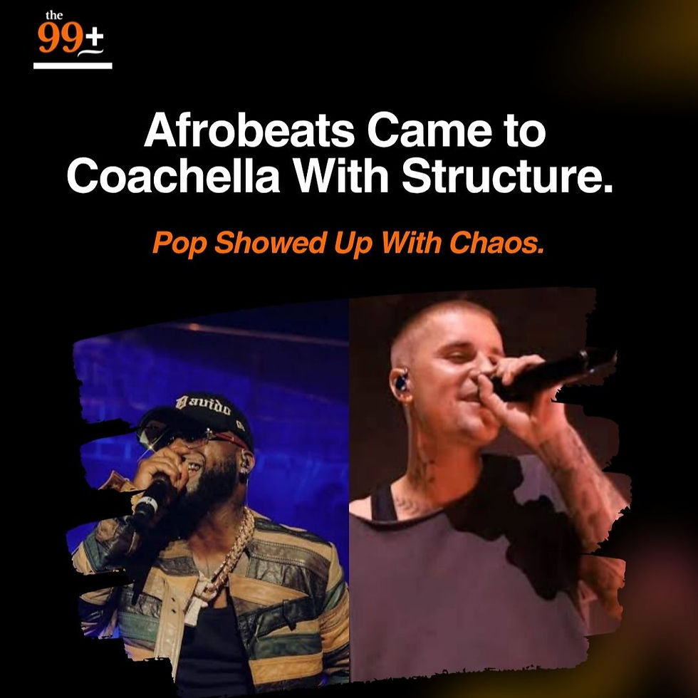 Afrobeats Came to Coachella With Structure