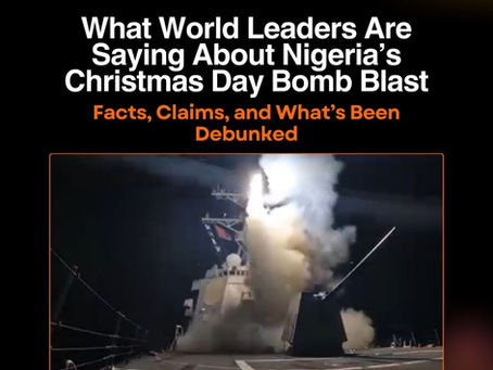 What World Leaders Said About U.S. Airstrikes in Nigeria