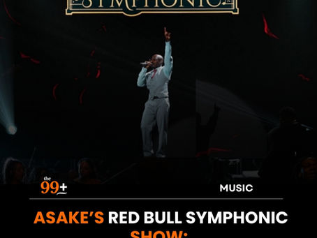 Asake’s Red Bull Symphonic Show
