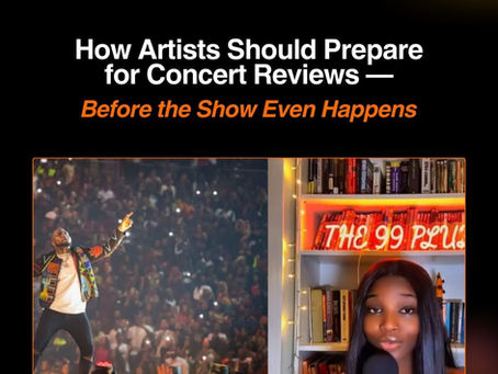 How Artists Prepare for Concert Reviews Before the Show Even Happens