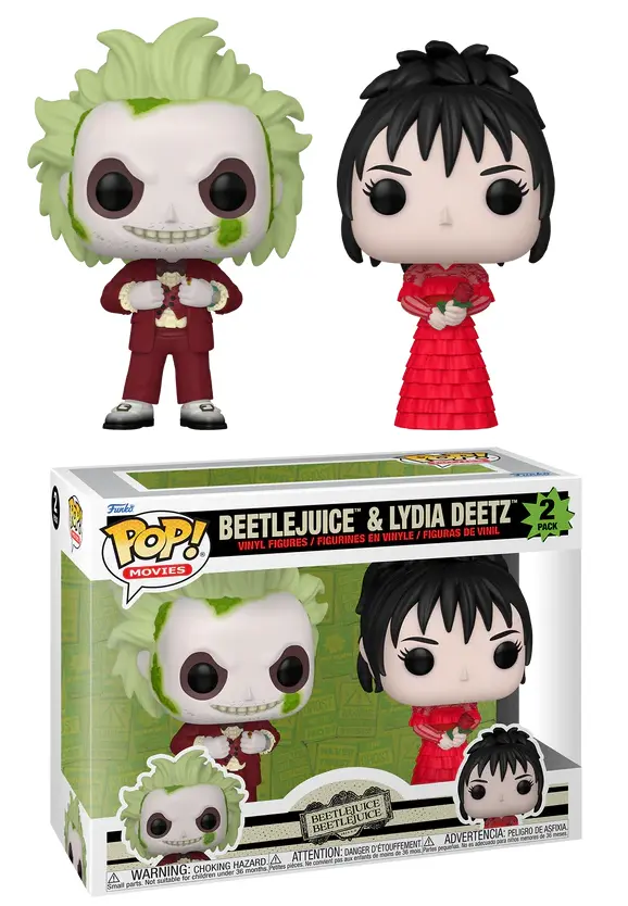 Funko Pop! Movies 2 Pack Beetlejuice & Lydia Deetz