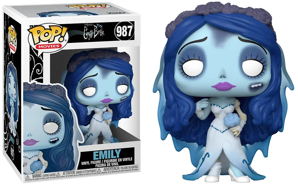 Funko Pop! Disney the Corpse Bride la Sposa Cadavere Emily #987