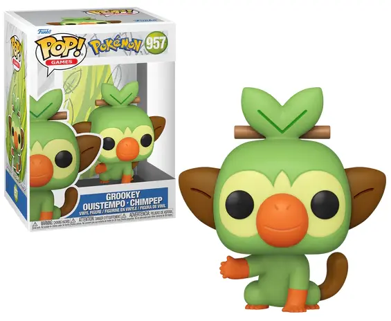 Funko Pop! Games Pokèmon Grookey #957