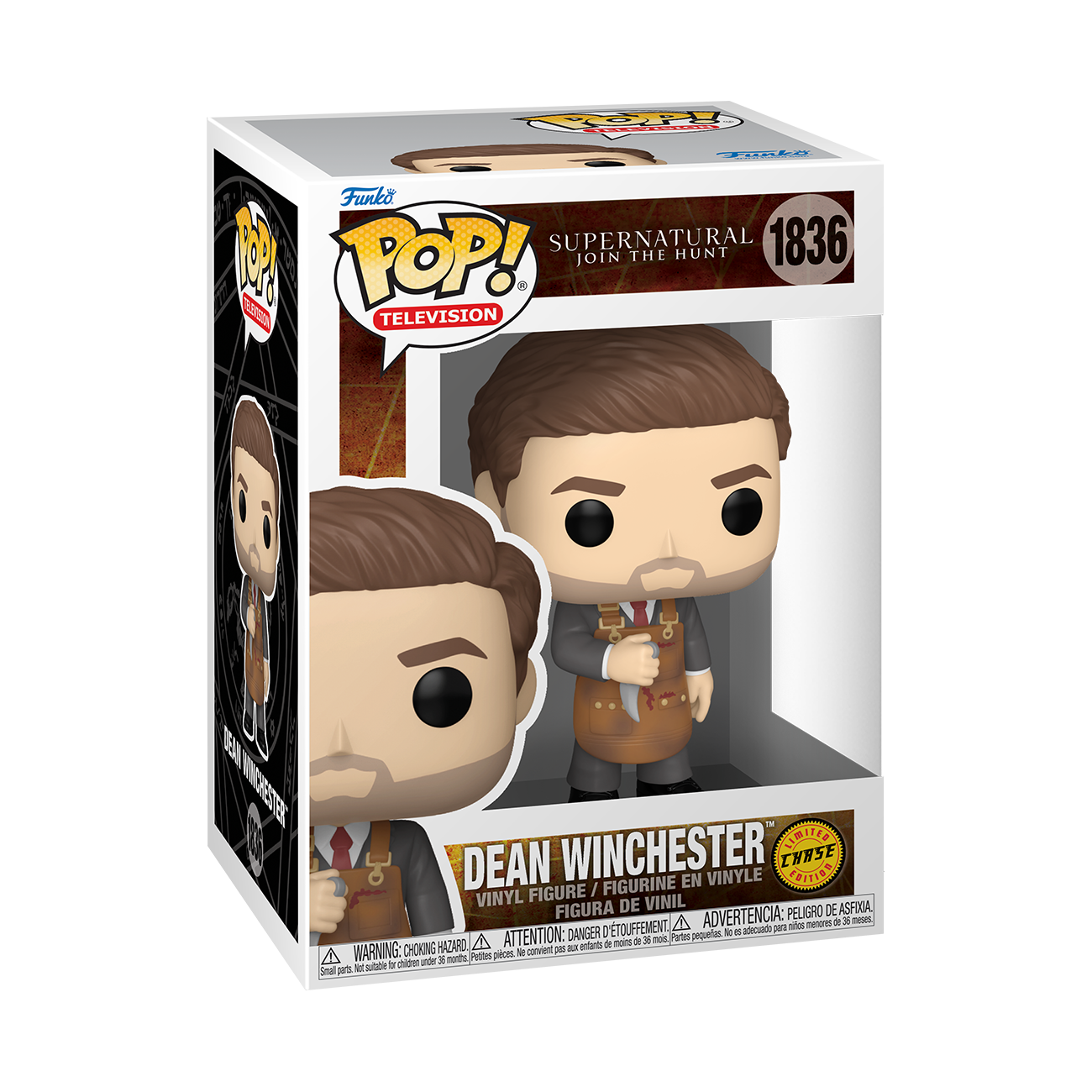 Funko Pop! Television Supernatural Dean Winchester Chase Edition #1836