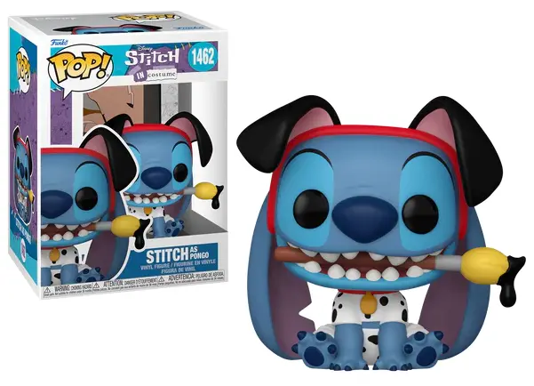 Funko Pop! Disney Stitch as Pongo #1462