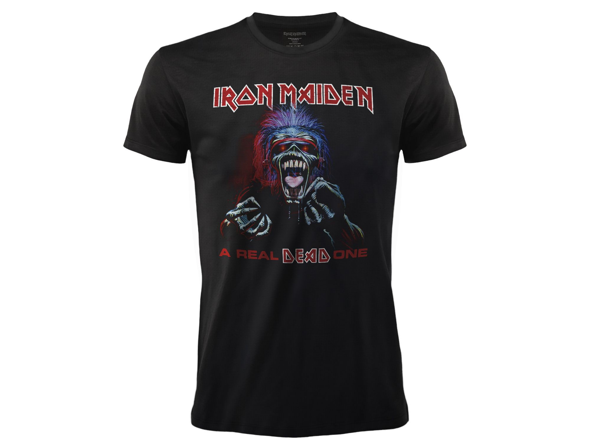 T-Shirt Music Iron Maiden A Real Dead One