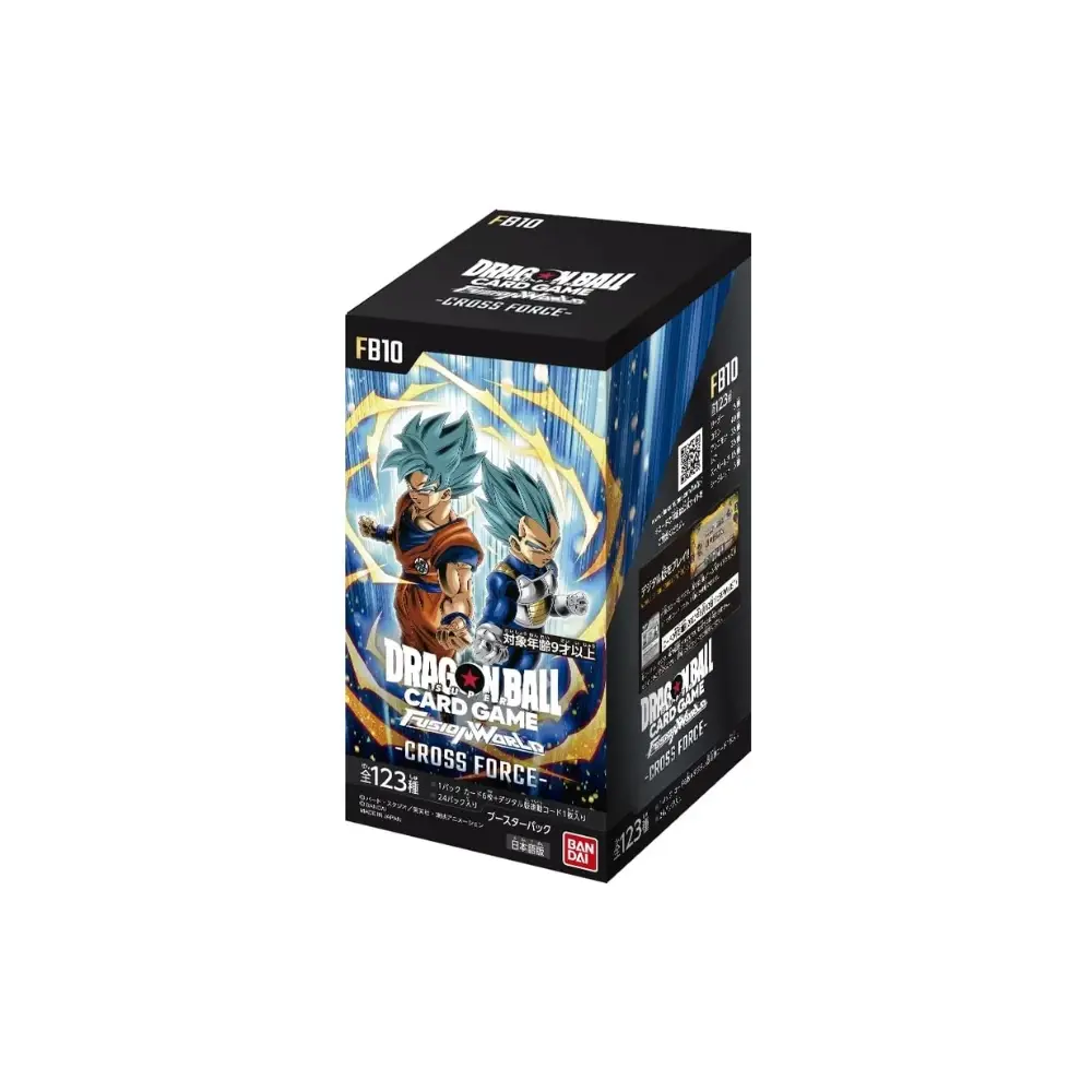 Dragon Ball Fusion World FB10 Cross Force Box 24 Buste (JAP)