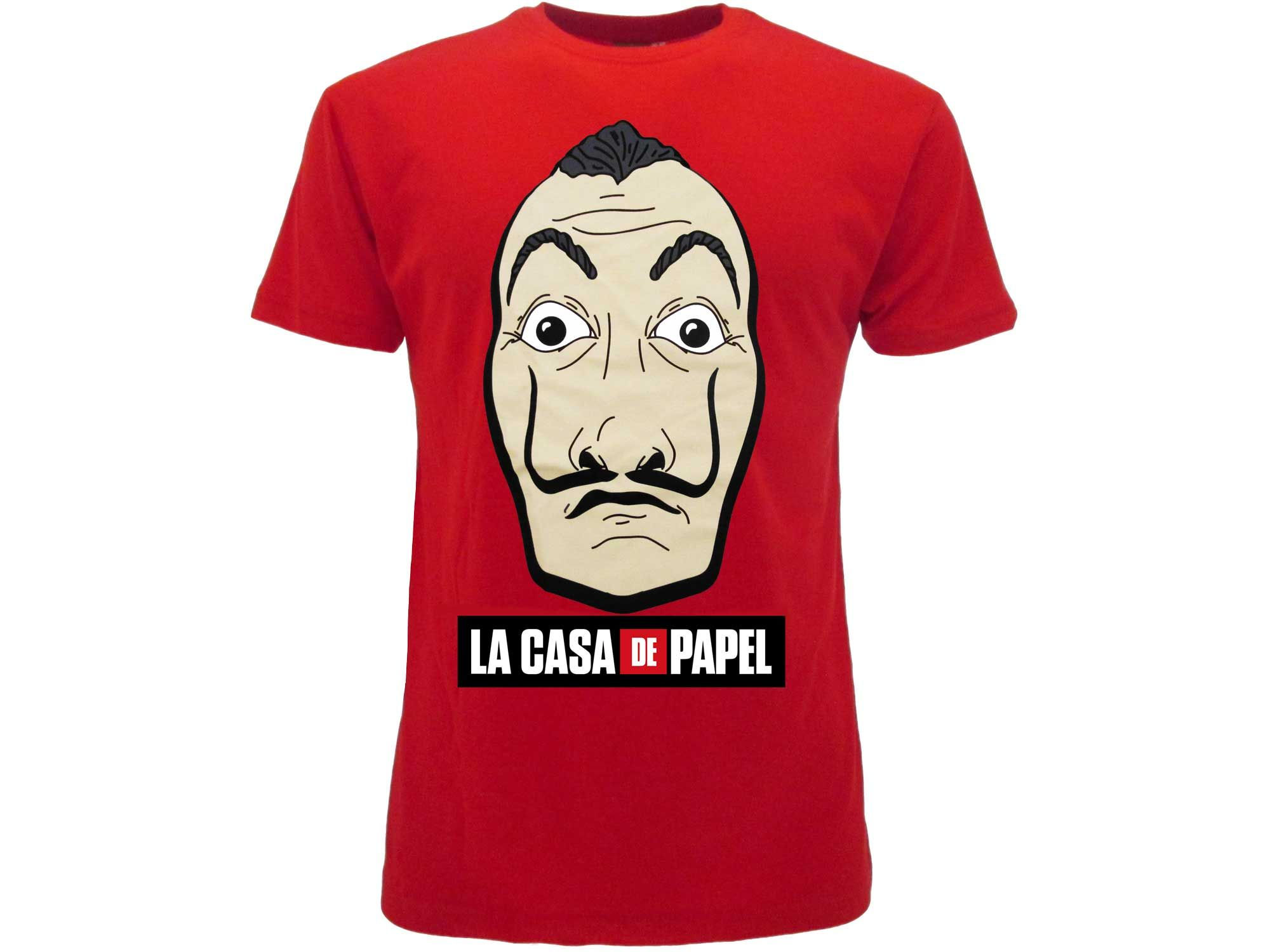 T-Shirt Casa di Carta ( La Casa de Papel ) Rossa