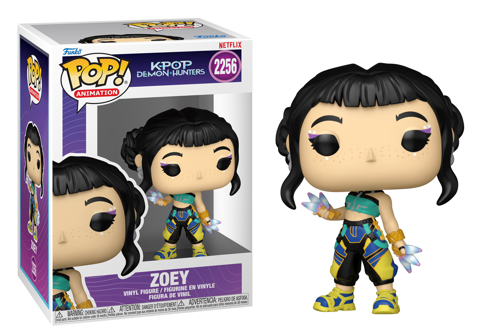 Funko Pop! Animation KPOP Demon Hunters Zoey #2256