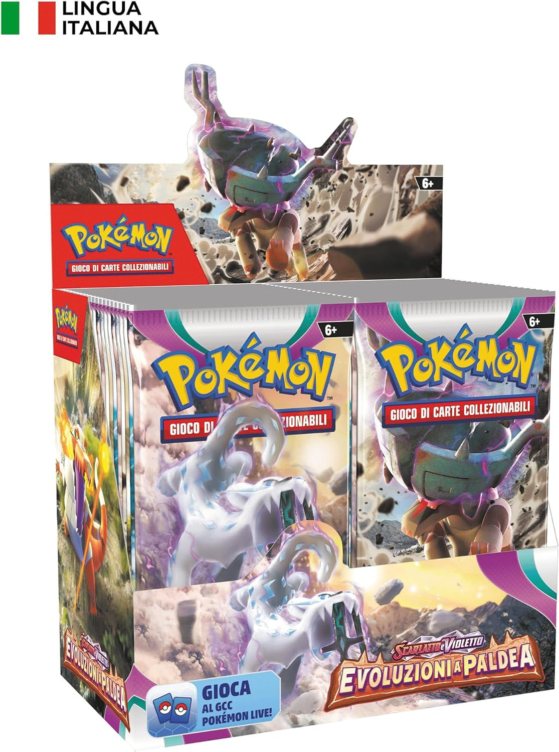Pokémon Scarlatto & Violetto Evoluzioni a Paldea display 36 bustine (ITA)