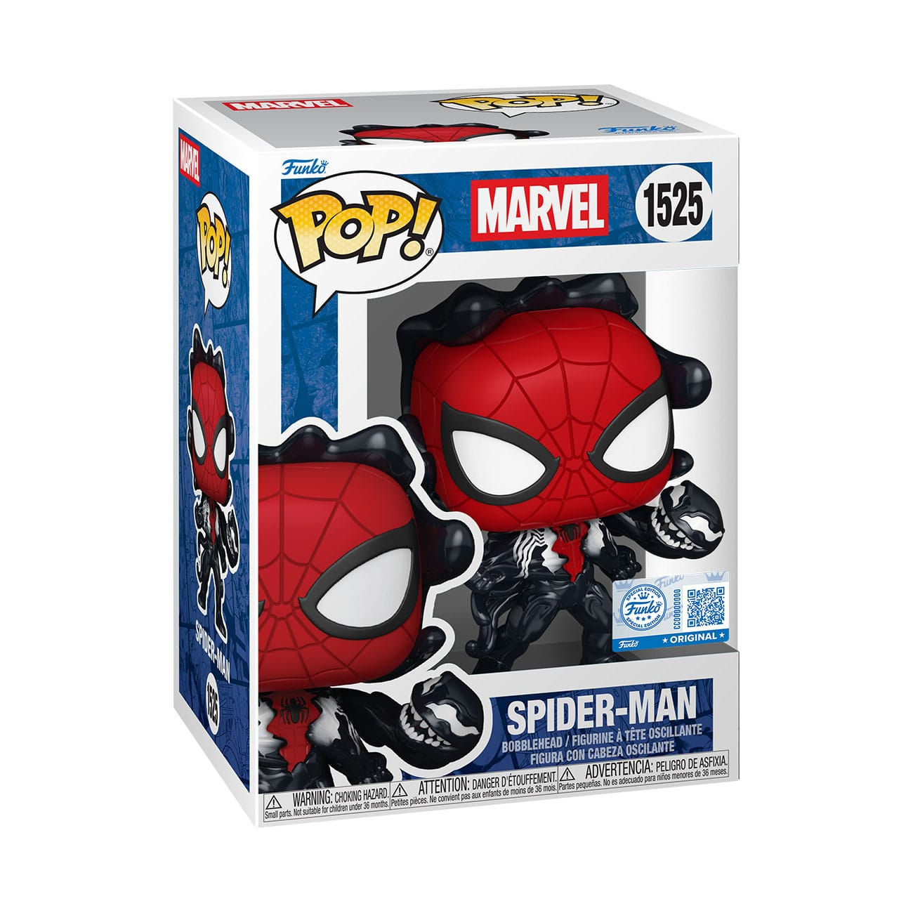 Funko Pop! Marvel Spiderman ( Symbiote ) Special Edition #1525