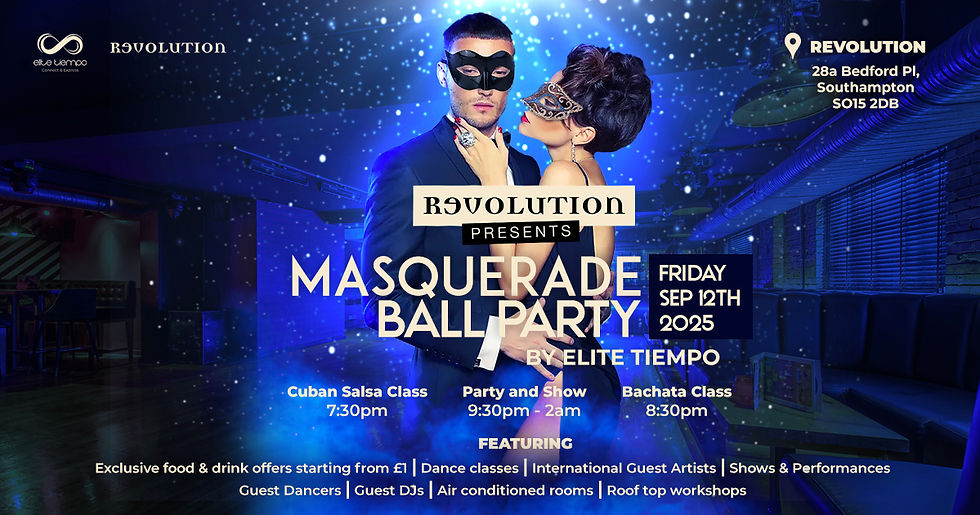 Masquerade Latin Ball Party