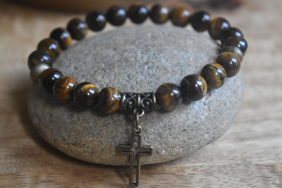 Miniature : Bracelet " Oeil de Tigre"