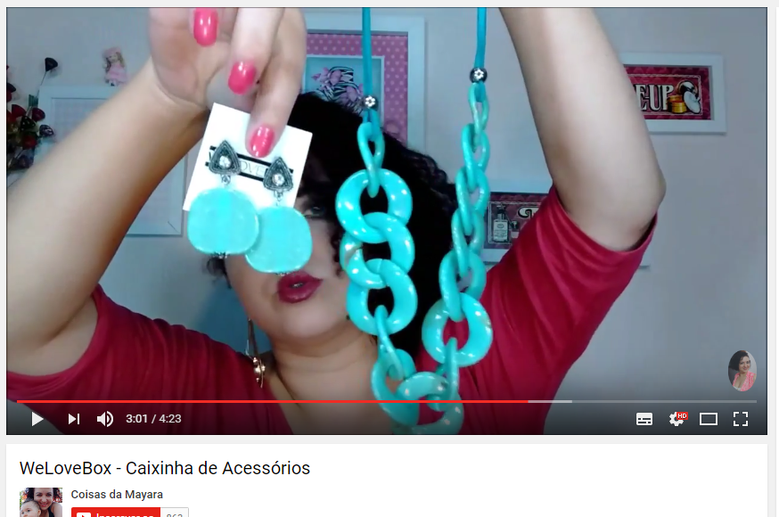 Canal do Youtube Coisas da Mayara