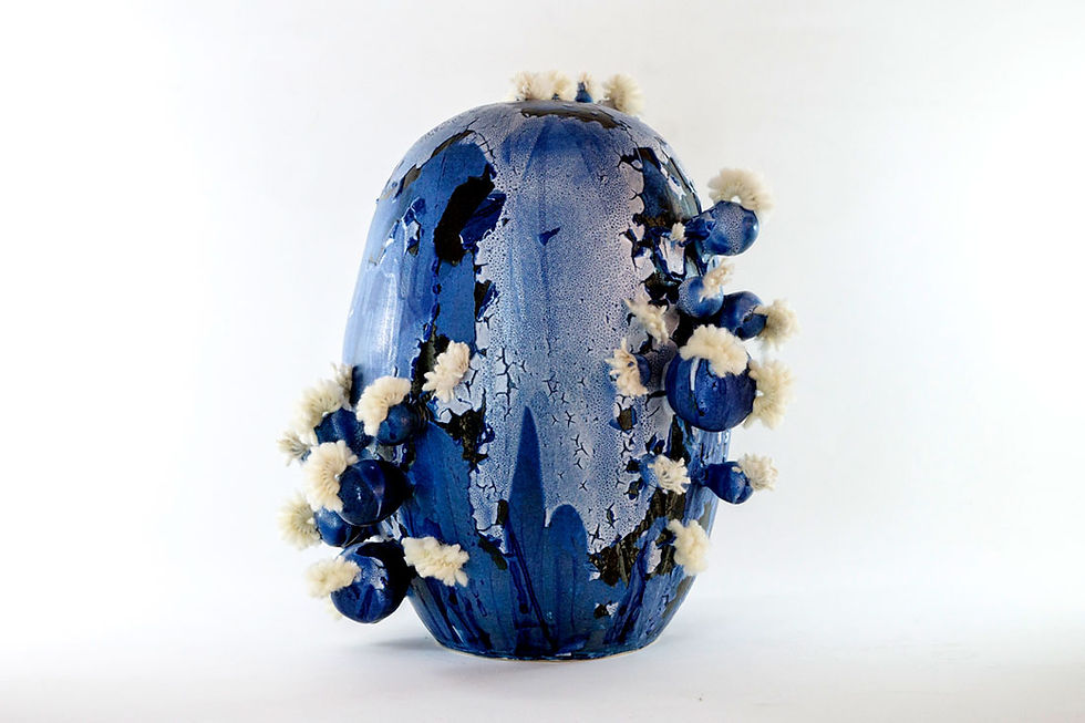 Blue Potatoid with Fractals