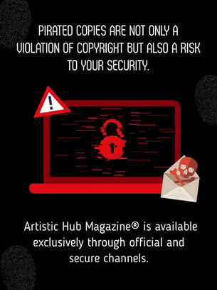 Beware of Pirated Copies – Official Artistic Hub Magazine® Available Only Through Authorized Channels