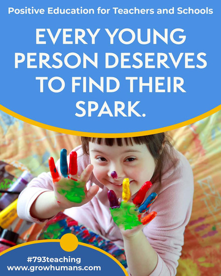 EVERY YOUNG PERSON DESERVES TO FIND THEIR SPARK