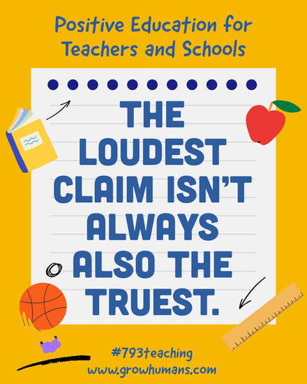 The loudest claim isn’t always the truest.
