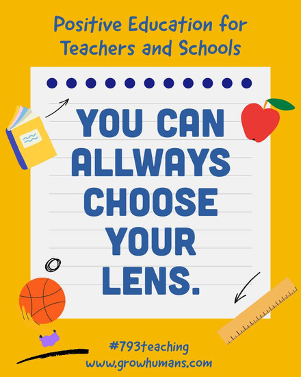 You can always choose your lens. 