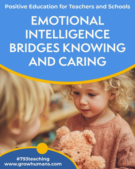 Emotional intelligence bridges knowing and caring