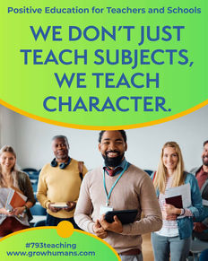 We don’t just teach subjects — we teach character.