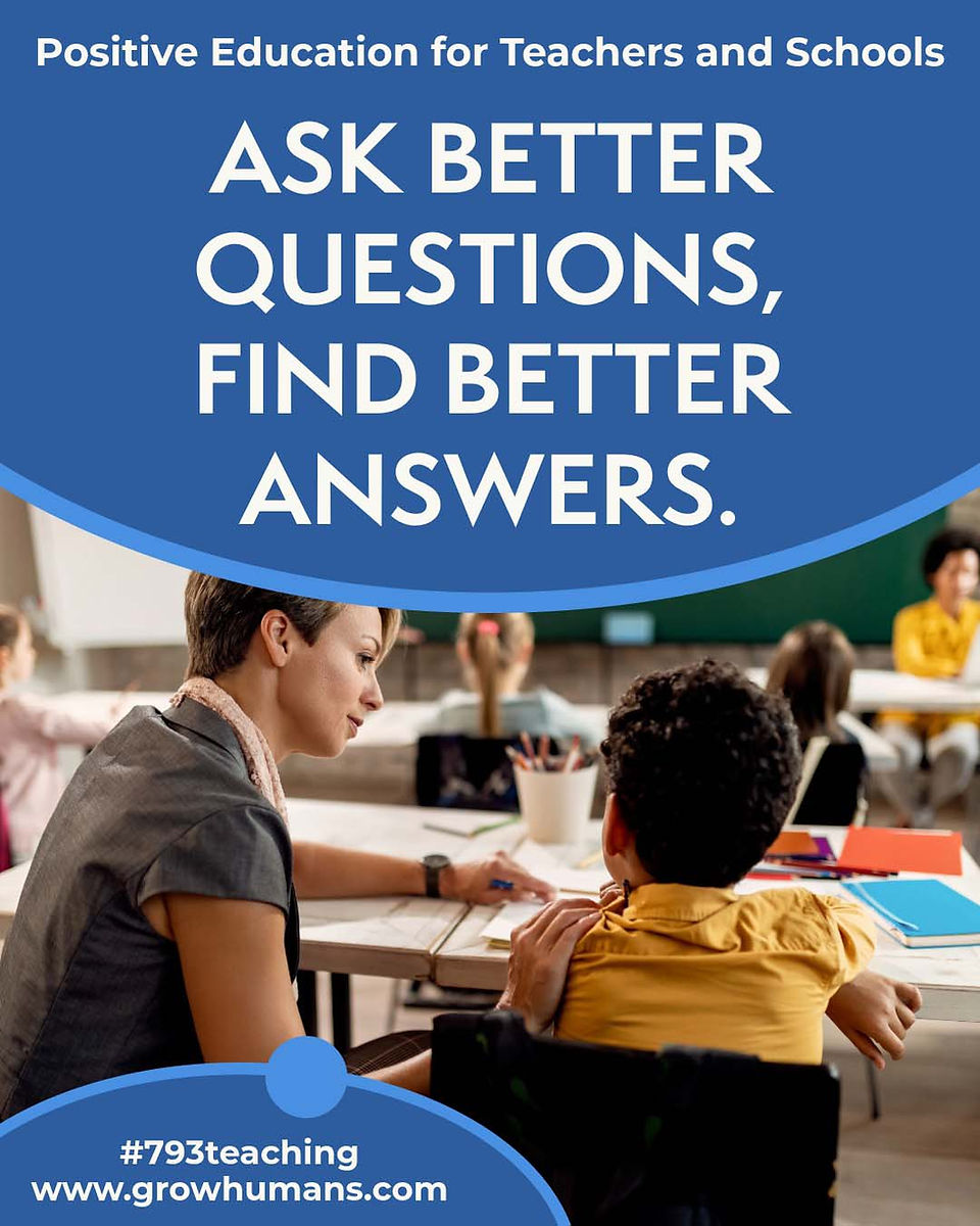 Ask better questions, find better answers. 