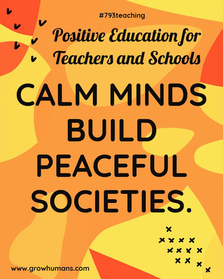 CALM MINDS BUILD PEACEFUL SOCIETIES
