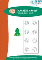 OK Brainscribe family Tracing shapes 12 