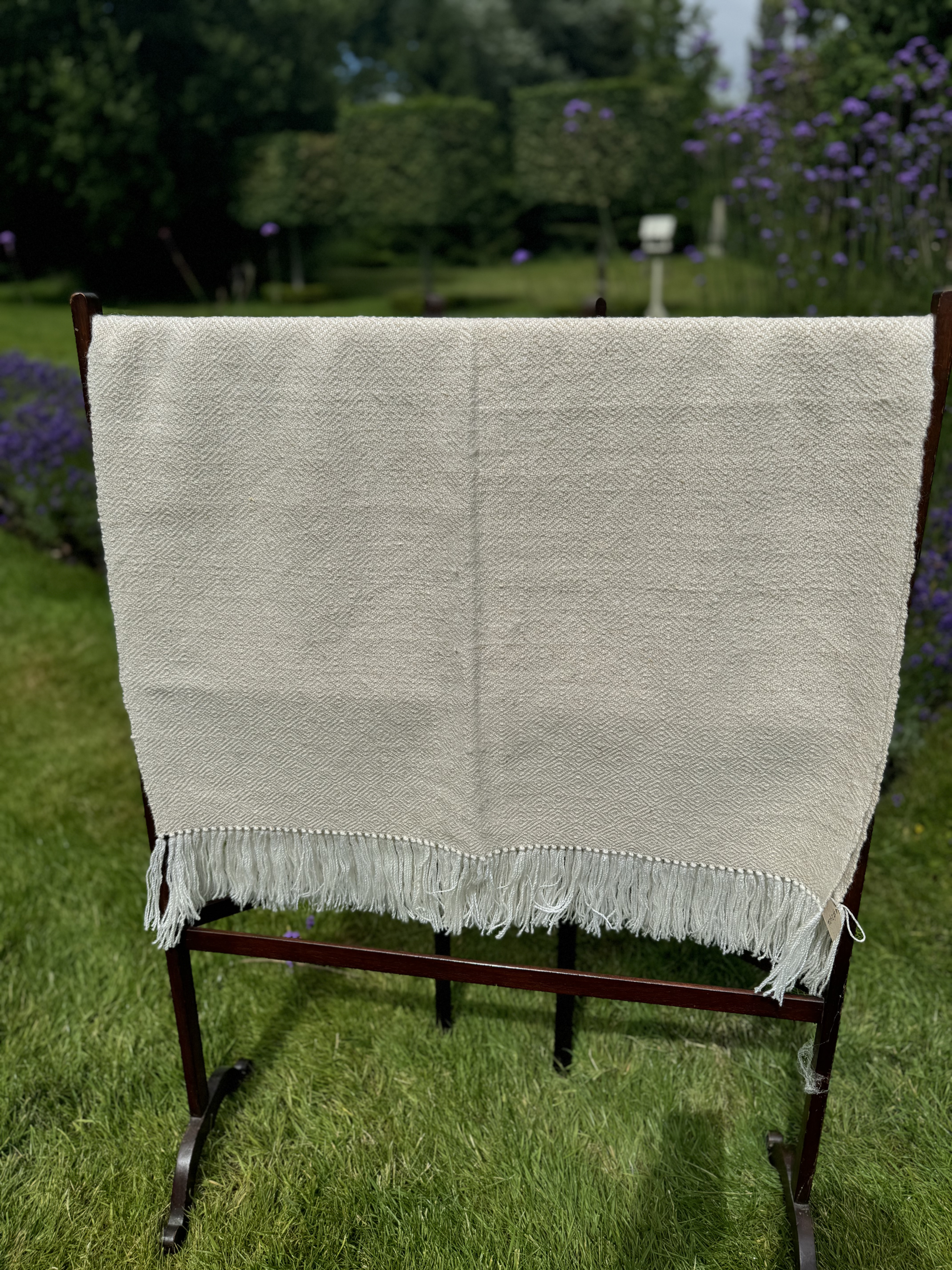 Alpaca Wrap in Biscuit Fawn & Razzle Dazzle