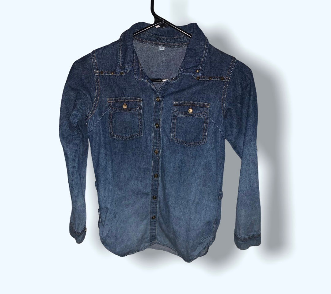 CAMISA DENIM DEGRADÉ
