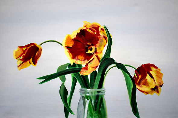 Tres tulipas