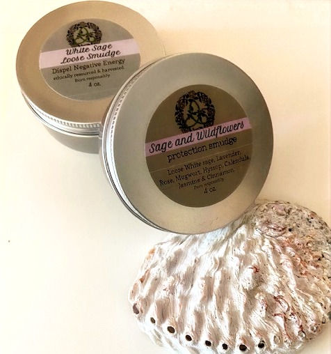 White Sage / Sage & Wildflower loose incense