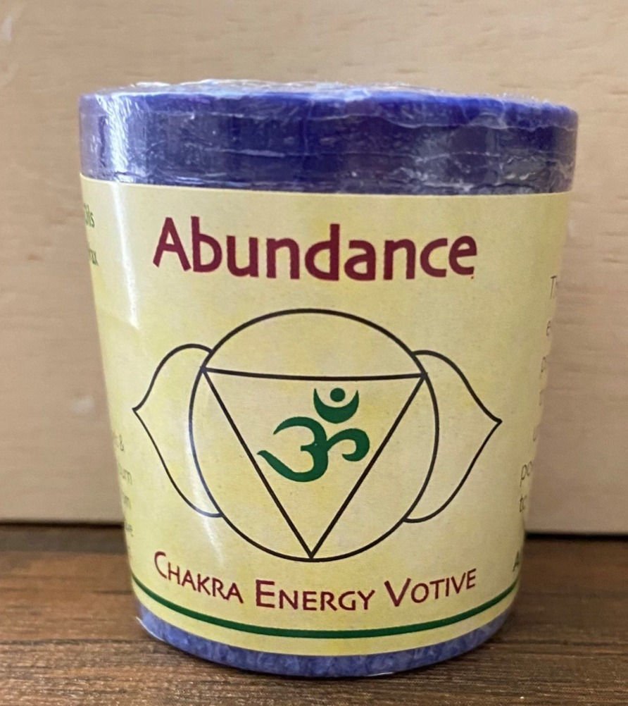Abundance - Chakra votive candle