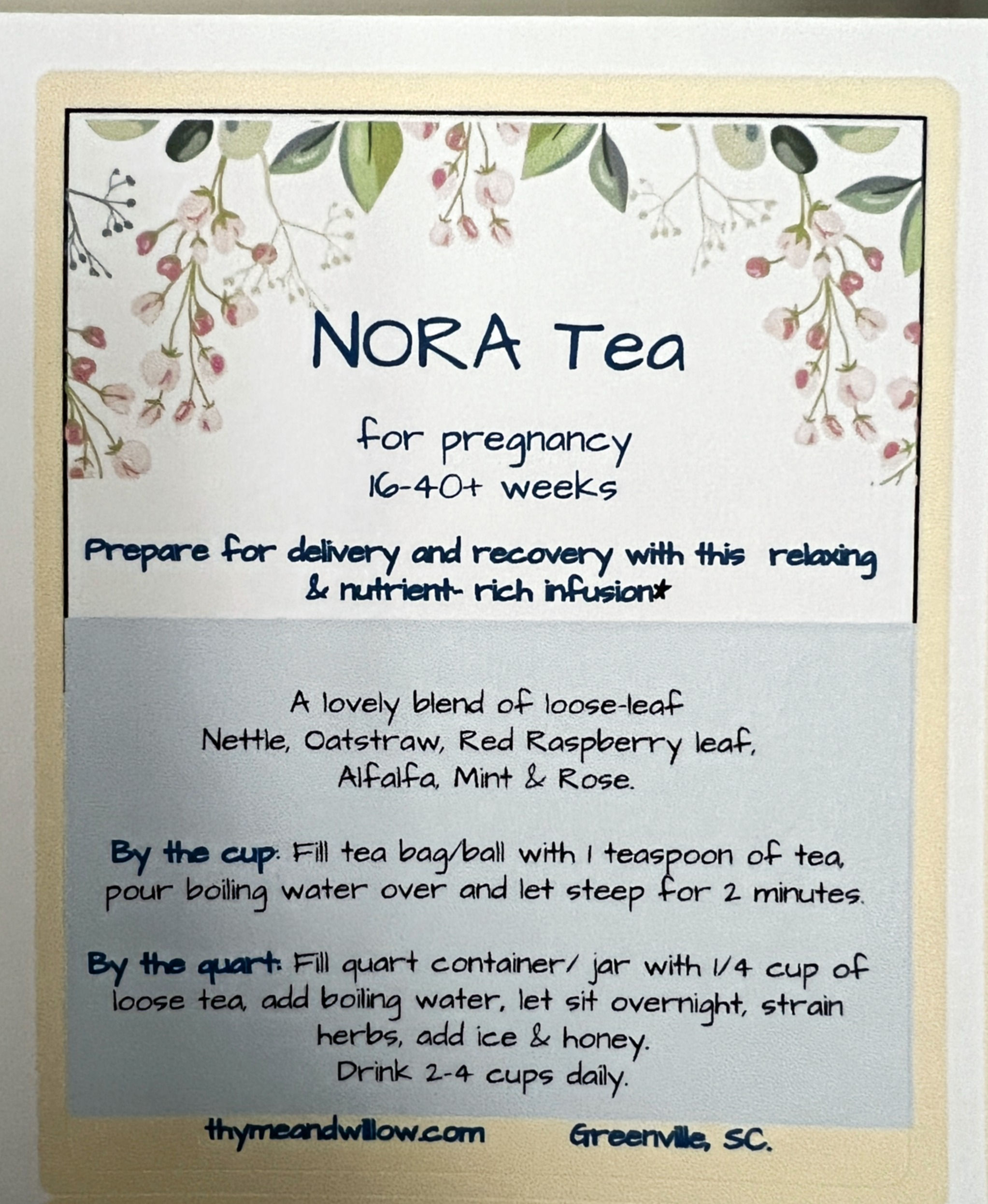 NORA Tea