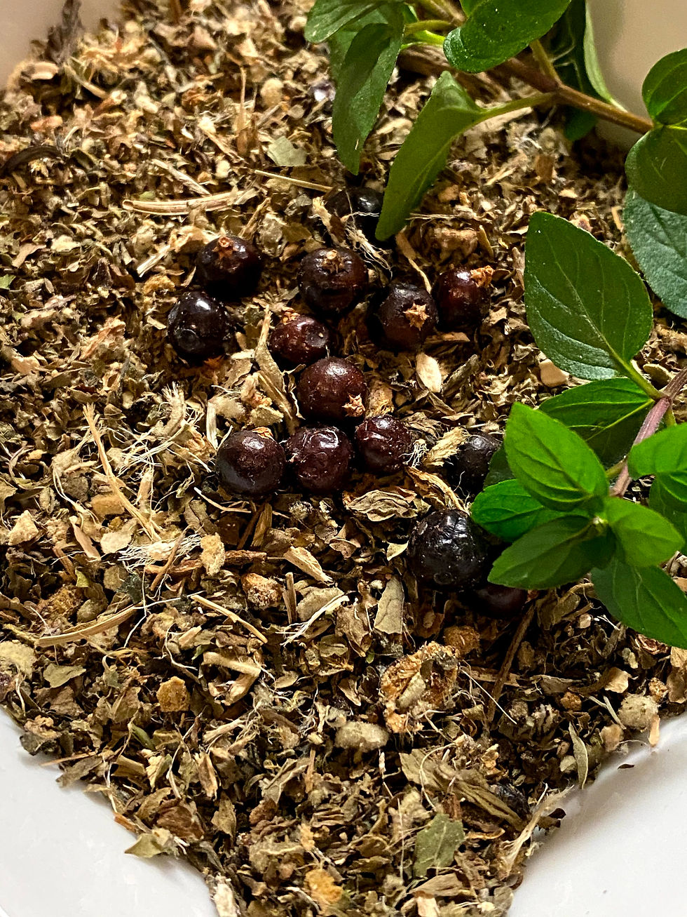 Thumbnail: Juniper-Mint loose leaf tea