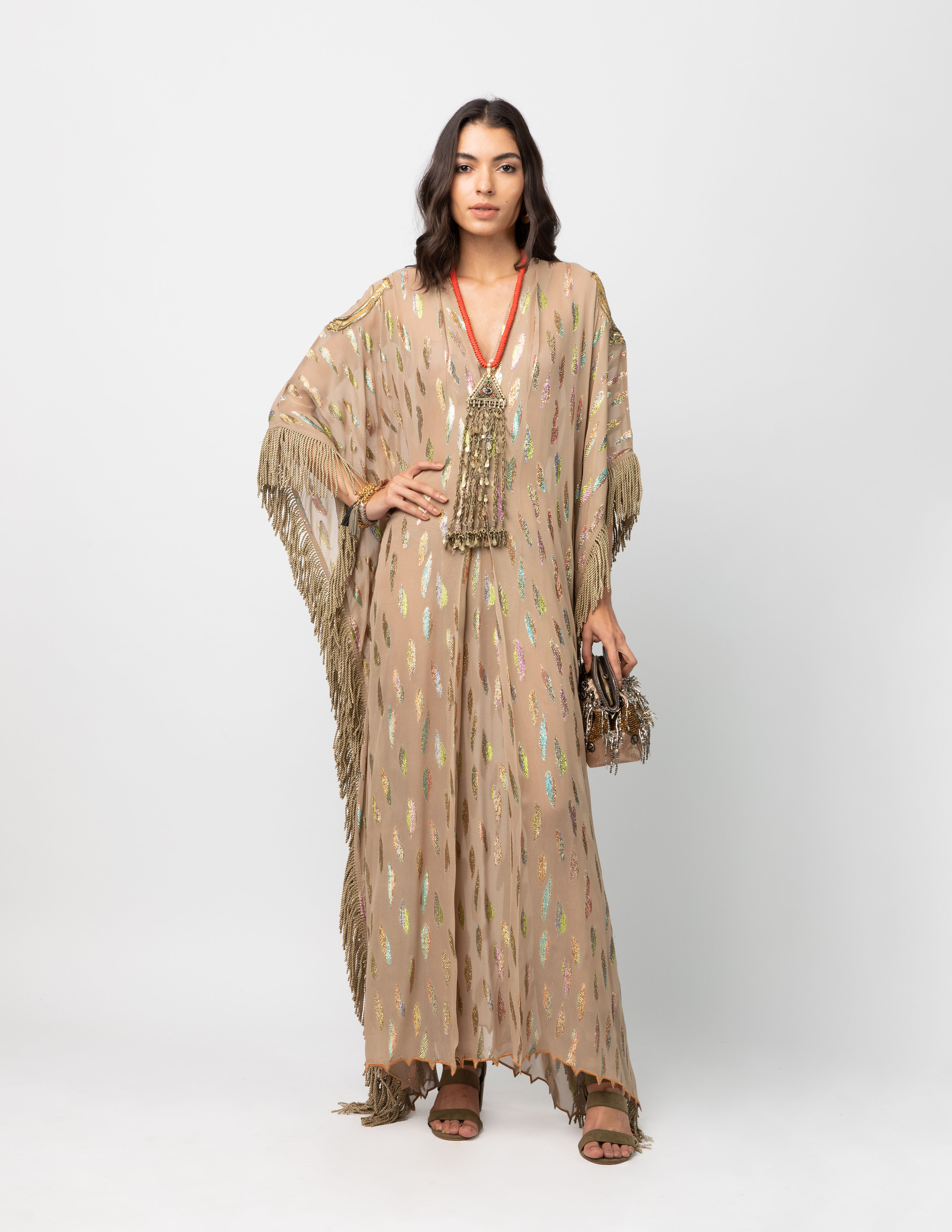 Beige Kaftan