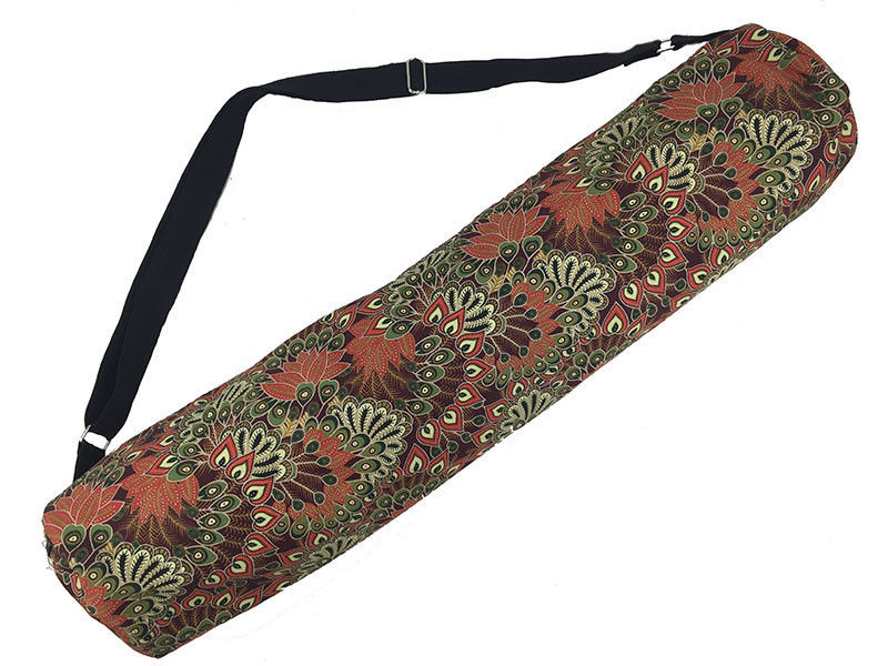 Clay Forest Peacock Yoga Mat Bag
