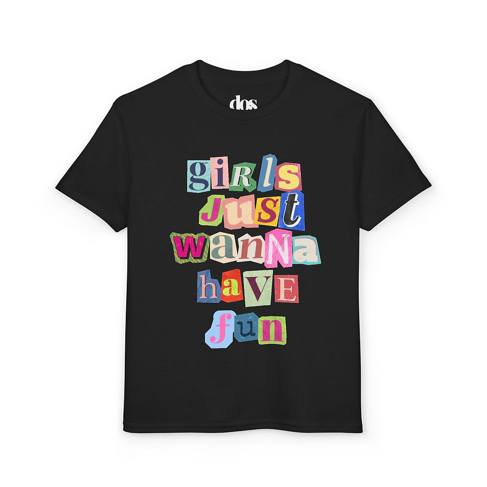 Thumbnail: Girls Just Wanna Have Fun Youth T-Shirt
