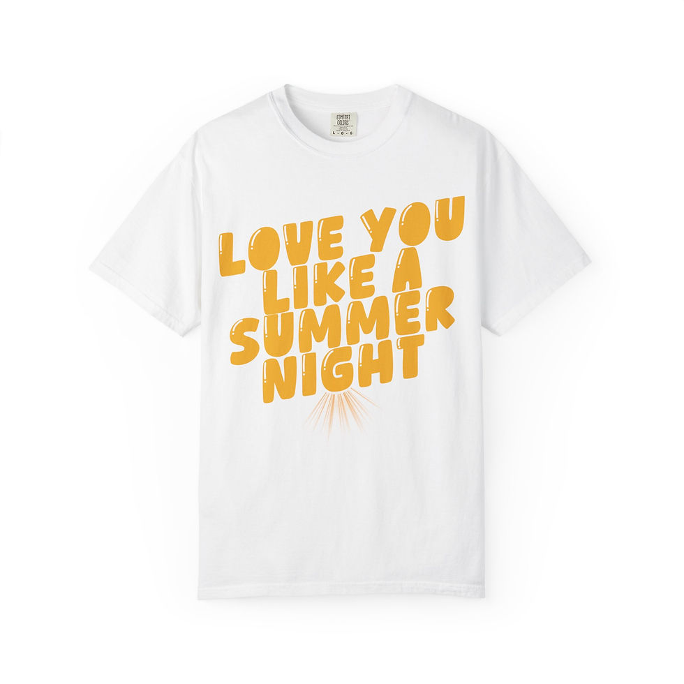 Thumbnail: Love You Like A Summer Night T-Shirt